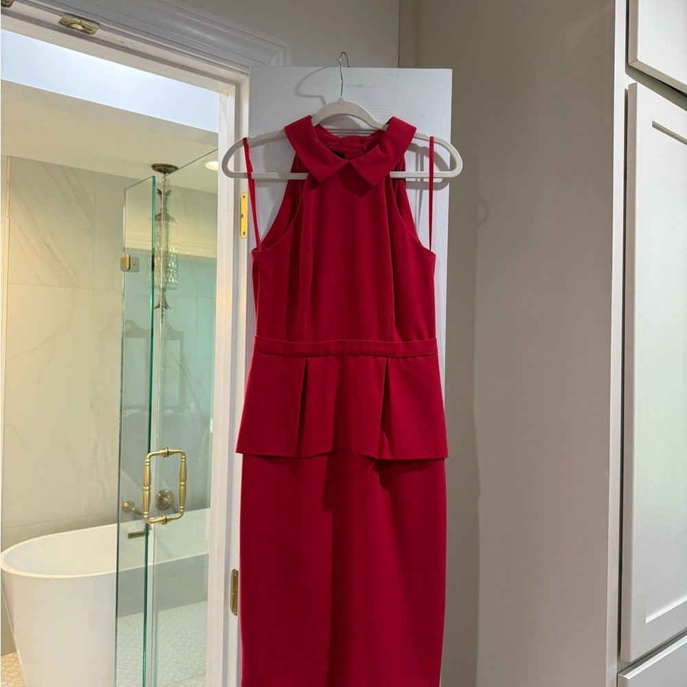 BCBGMaxAzria Vibrant Red Dress